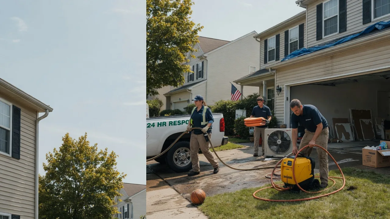 Emergency Water Damage Restoration in Tustin, MI near me